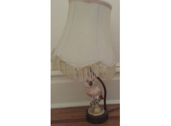 Antique Bird Lamp