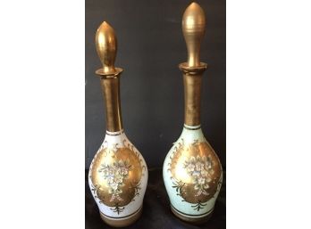 Two Antique Decanters