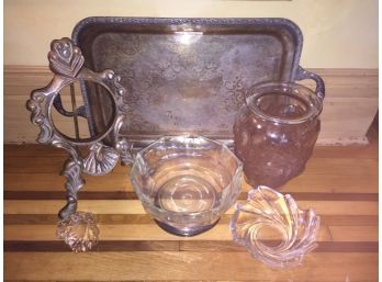 Silver Plated Tray & More
