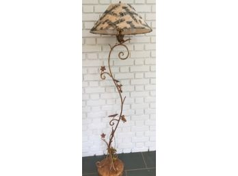 Tisdale Floral Floor Lamp