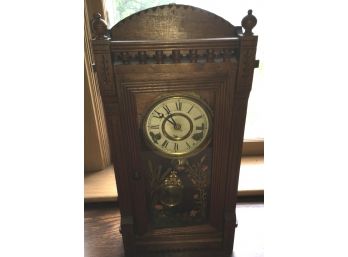 Antique Table Clock - 8 Day Trent Striking New Haven Clock Co