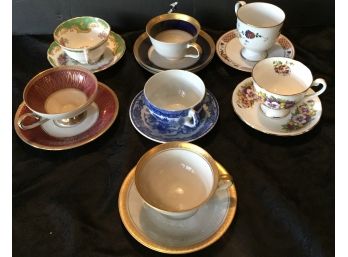 Antique Teacups & Saucers Lot #2