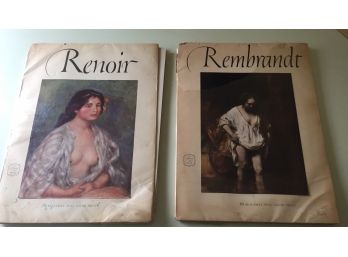 Renoir & Rembrandt Art Book