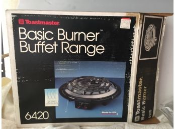 Toastmaster Basic Burner Buffet Range