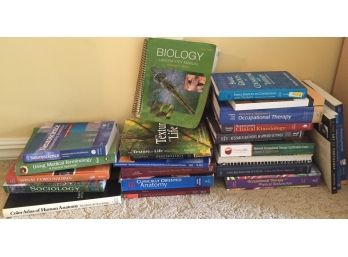 College Text Books Lot