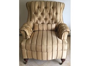 Upholstered Arm Chair By Drexel Heritage