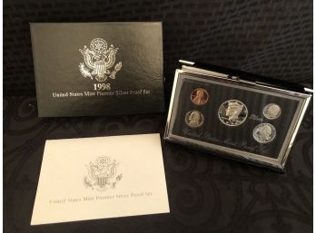 United States Mint Premier Silver Proof Set 1998