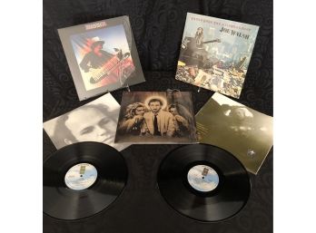 Vintage Joe Walsh, Pete Townsend & Hammer Vinyl Albums