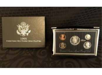 United States Mint Premier Silver Proof Set 1993