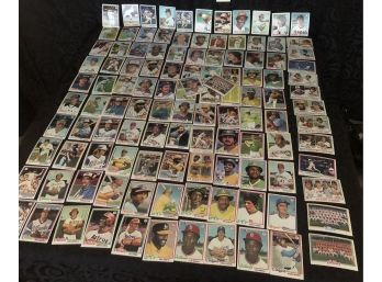 Vintage Baseball Trading Cards Lot #2 (115)