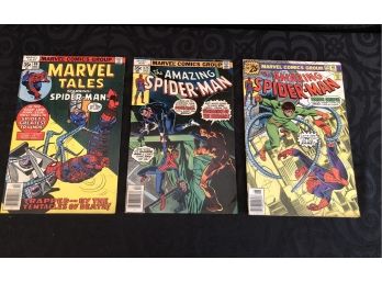 Vintage Spiderman Comic Books