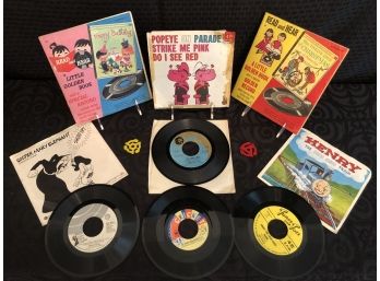 Vintage Children’s Vinyl Albums
