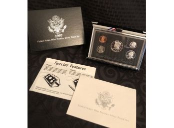 United States Mint Premier Silver Proof Set 1997