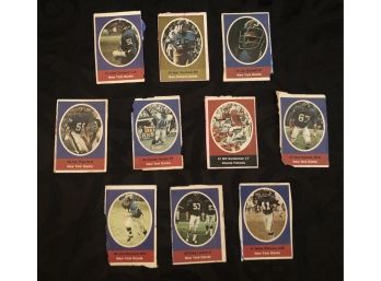 Vintage Football Trading Cards (10)
