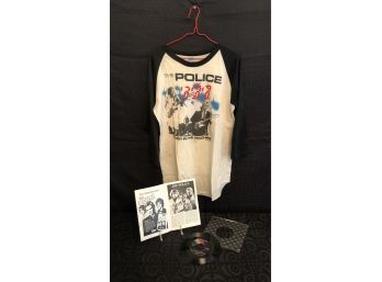 Vintage The Police Rock Band Memorabilia