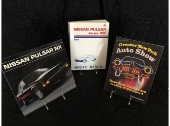 Vintage Auto Book & Nissan Manuals