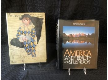 Picasso & American Landscapes Coffee Table Books
