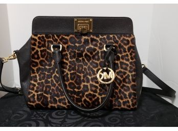 Michael Kors Leopard Print Handbag