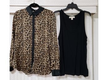 Two Tops Michael Kors Size XL - Like New