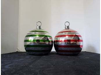 Christmas Ornament Candles