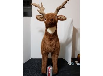 Large Stuffed Reindeer