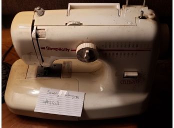 Simplicity Sewing Machine - No Power Cord