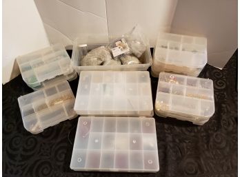Large Lot Of Beads, Supplies & Findings