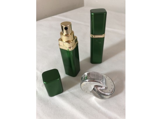 Three Piece Perfume Lot (Elizabeth Taylor & Bvlgari)