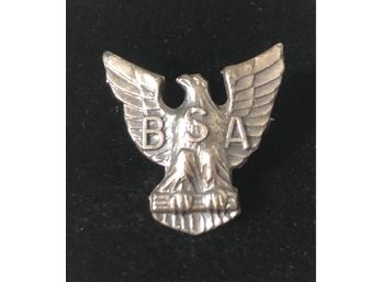 Vintage Sterling Boy Scouts Of America  Pin (2.2 Grams)