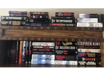 Stephen King Hard Cover & Soft Cover Book Collection