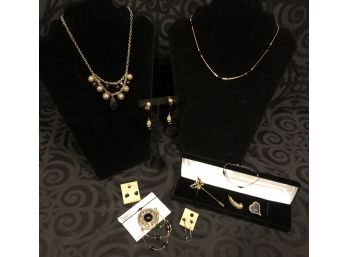 Fashion Jewelry Black & Gold Collection Lot 1