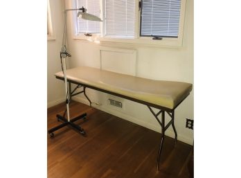 Massage Table & Dazor Floating Fixture Light