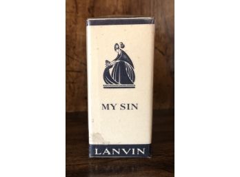 Vintage Lanvin My Sin Perfume - SEALED BOX!