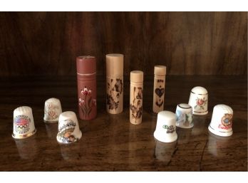 Collectible Thimbles & Needle Cases