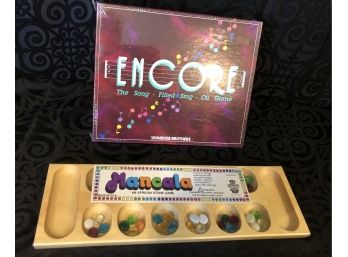 Encore & Mancala Games - NEW IN BOX & SEALED!