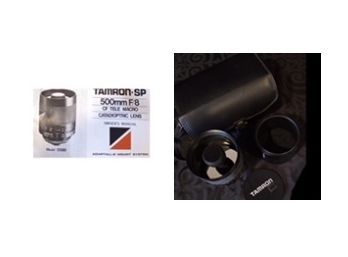 Tamron-SP 500mm Lens & Case