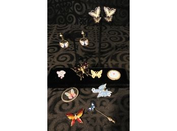 Butterfly Motif Fashion Jewelry Collection Lot 1