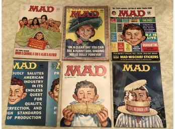 Vintage MAD Magazine (1970-72)