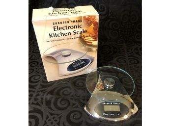Sharper Image Electronic Kitchen Scale
