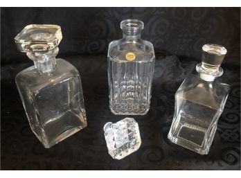 Vintage Liquor Decanters