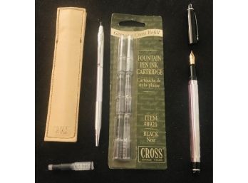 Cross Pens, Case & Refills