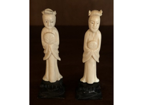 Vintage Genuine Ivory Figurines (China)