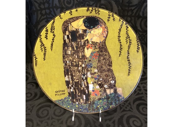 Gustav Klimt “The Kiss” Plate By Goebel (Germany)