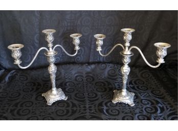 Candelabras By William Rogers & Sons