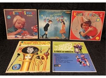 Vintage Children’s Records Lot 4
