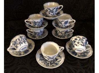 Vintage Blue Danube Coffee/Tea Set