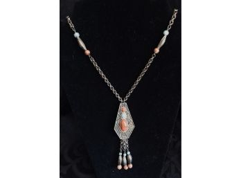 Genuine Stone Nepal Necklace