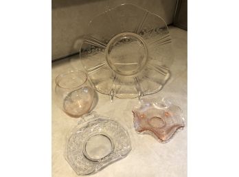 Beautiful Depression Glass Collection