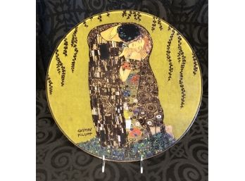 Gustav Klimt “The Kiss” Plate By Goebel (Germany)