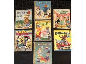 Vintage Children’s Golden Books Lot 1